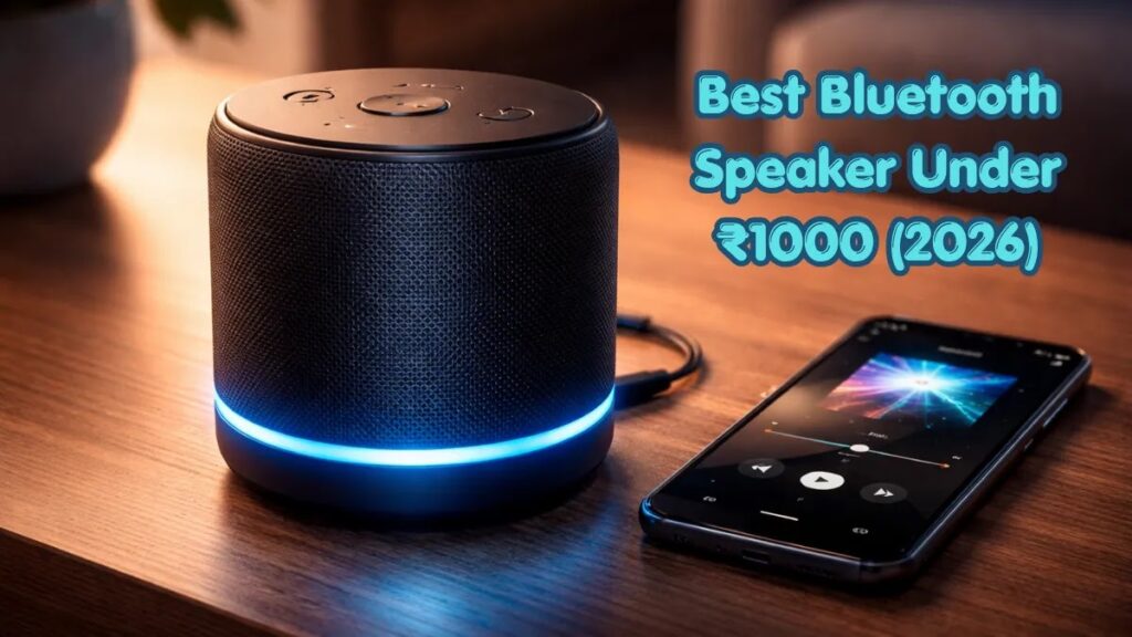 Best Bluetooth Speaker Under 1000 in India 2026
